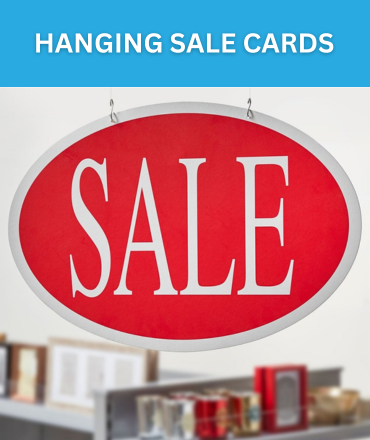 Hanging Sale Cards